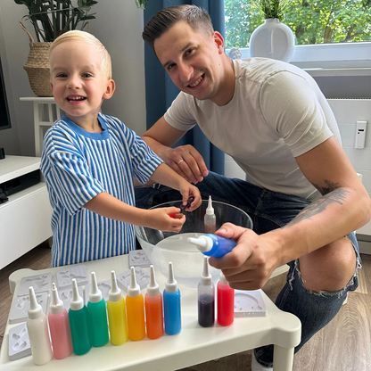 Čarovné vodné škriatky s TRBLIETKAMI | Morský svet | 4, 8 a 12 farieb | pre deti 3+