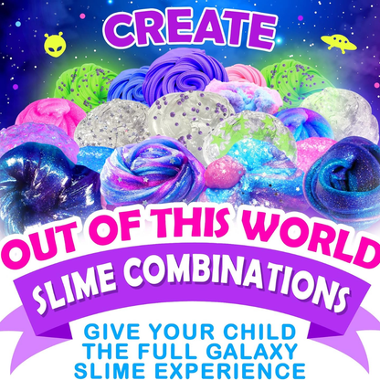 Galaxy Slime Kit | Vytvor si svoju slizkú galaxiu | pre deti 4+