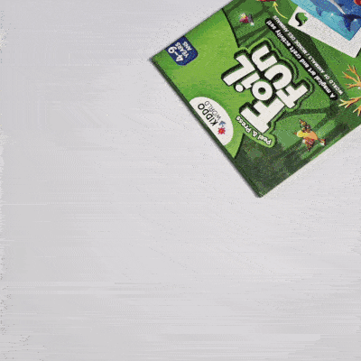 Foil Fun: Svet zvierat | Kreatívna sada bez neporiadku | pre deti 4+