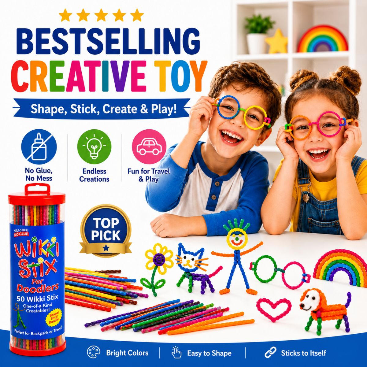 Wikki Stix: Velká e-kniha aktivit (30 stran a 40 úkolů)
