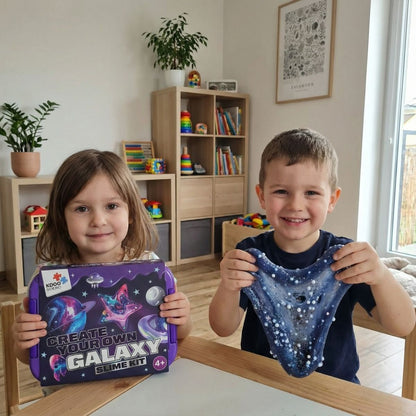 Galaxy Slime Kit | Senzorická STEM hra | pre deti od 4 rokov