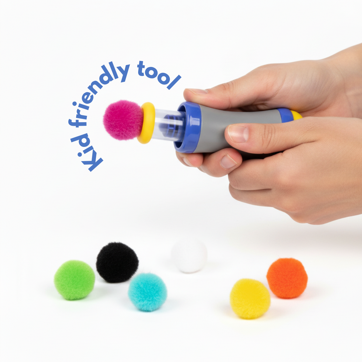 Pom Pom Kit | Senzorická kreatívna hra s mäkkými guľôčkami | pre deti 5+