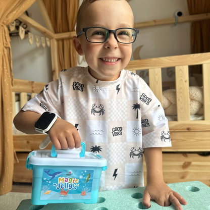 Čarovné vodné škriatky s TRBLIETKAMI | Morský svet | 4, 8 a 12 farieb | pre deti 3+