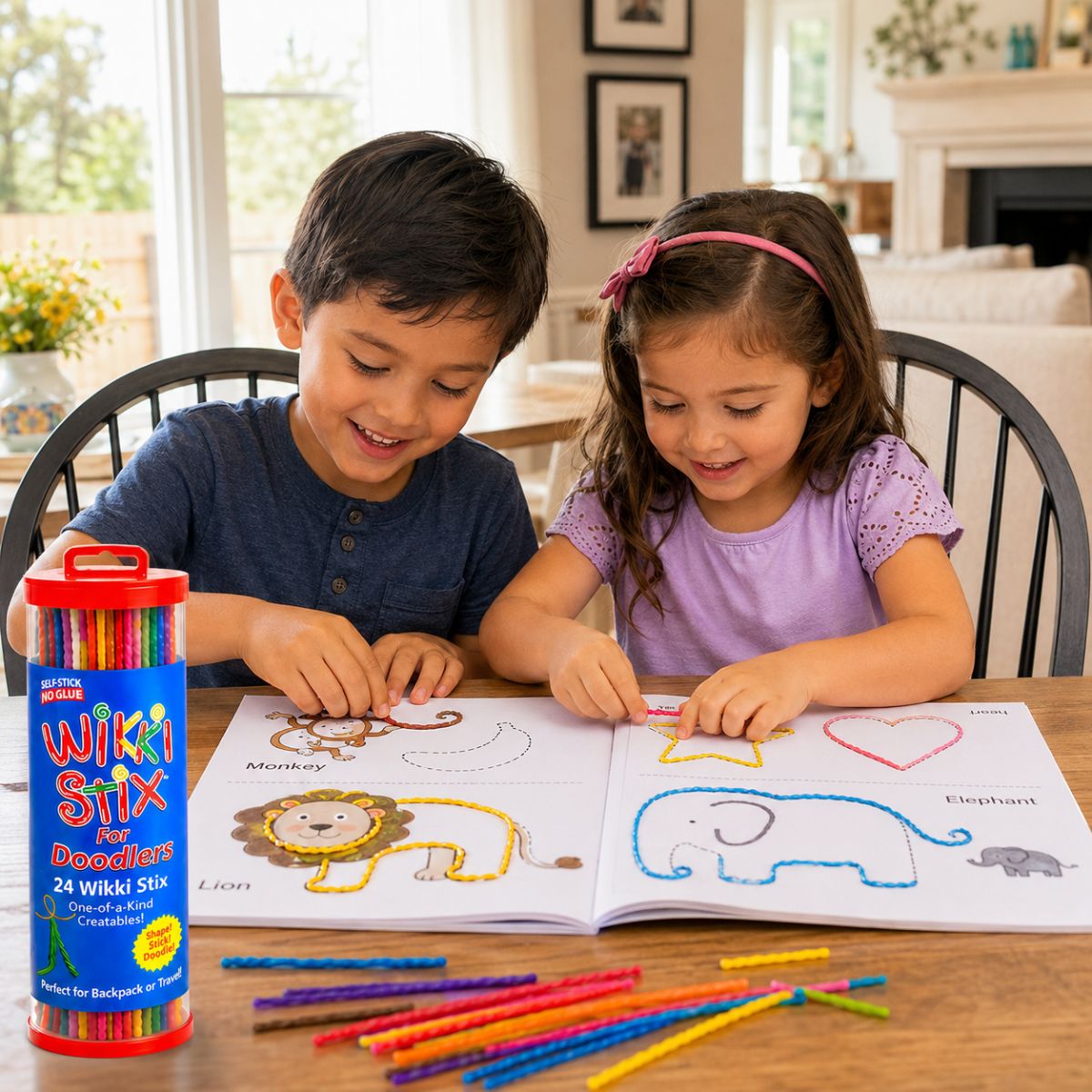 Wikki Stix: Velká e-kniha aktivit (30 stran a 40 úkolů)