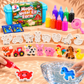 Magic Water Squishies – Kreatívna súprava na výrobu 3D figúrok | Farma | 3+ rokov