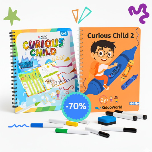 GENIUS KID | Najrýchlejšia cesta k múdrejšiemu dieťaťu (128 strán, 2–5 rokov)