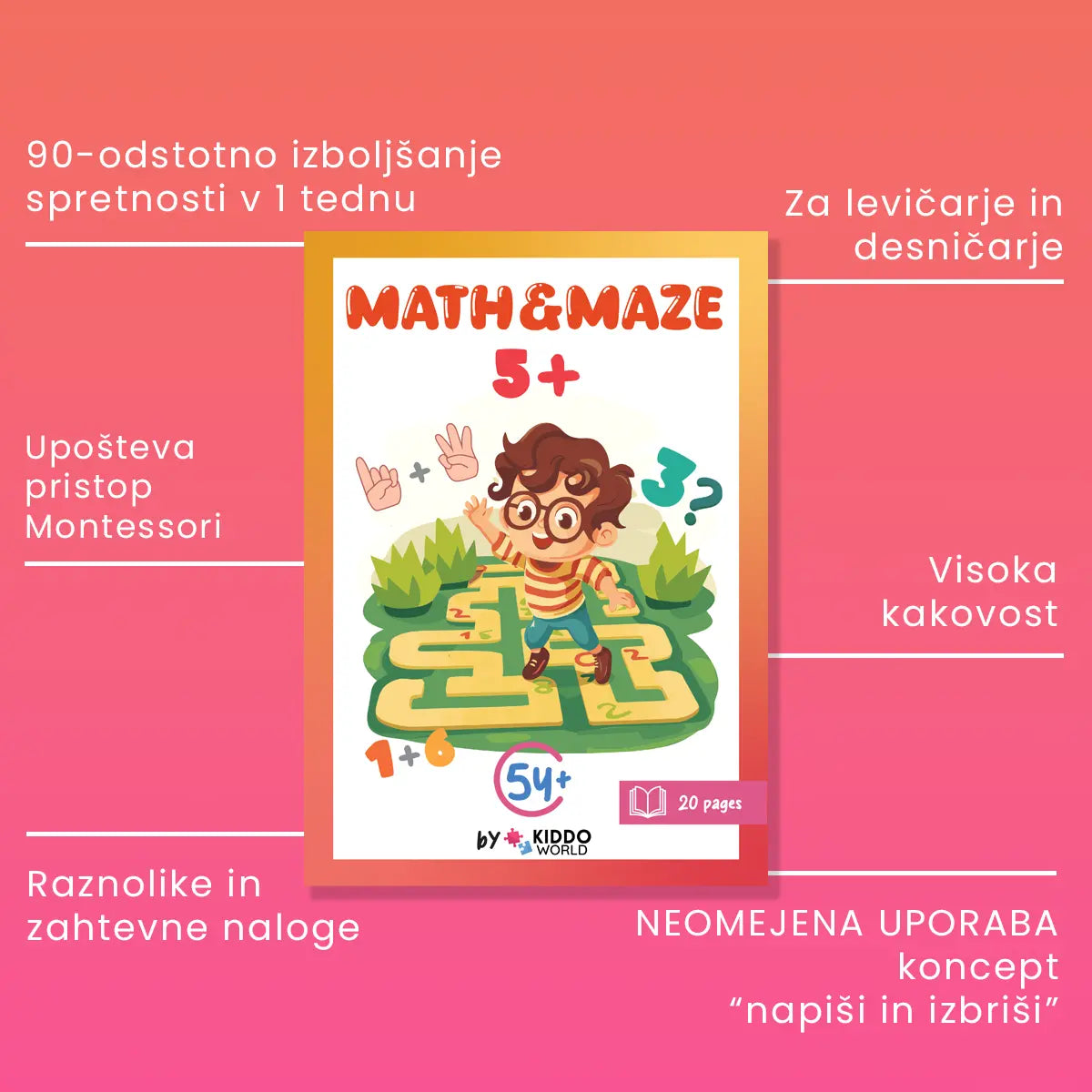 Balík: Matematika pre predškolákov