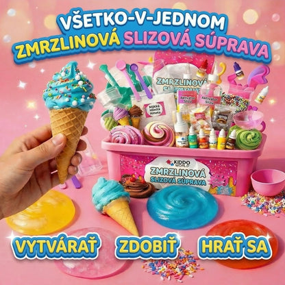 Naber, namiešaj a vytvor: Ultimátna 42-dielna sada na výrobu Ice Cream Slime