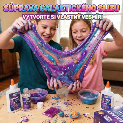 Galaxy Slime Kit | Senzorická STEM hra | pre deti 4+