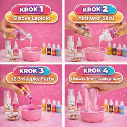 Naber, namiešaj a vytvor: Ultimátna 42-dielna sada na výrobu Ice Cream Slime