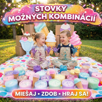 Naber, namiešaj a vytvor: Ultimátna 42-dielna sada na výrobu Ice Cream Slime
