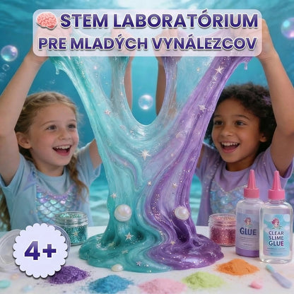 Ocean Mermaid Slime Kit: Veľká sada na výrobu slizu s morskou tematikou