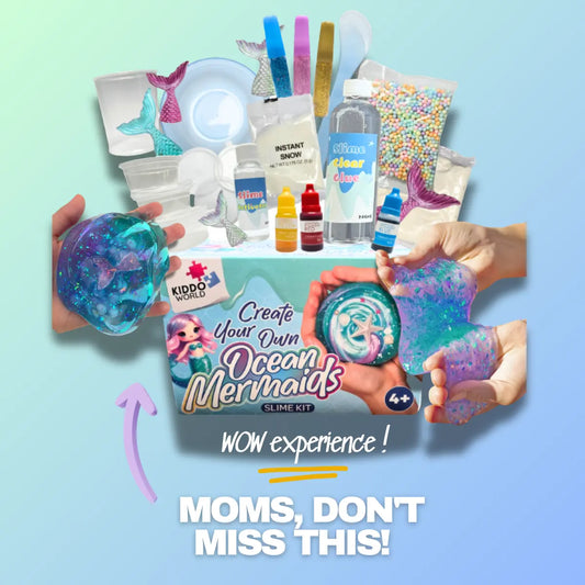 19-dielna kreatívna SLIME sada | Morský svet