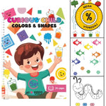 Curious Child: Montessori zošit farieb a tvarov (5+ rokov)