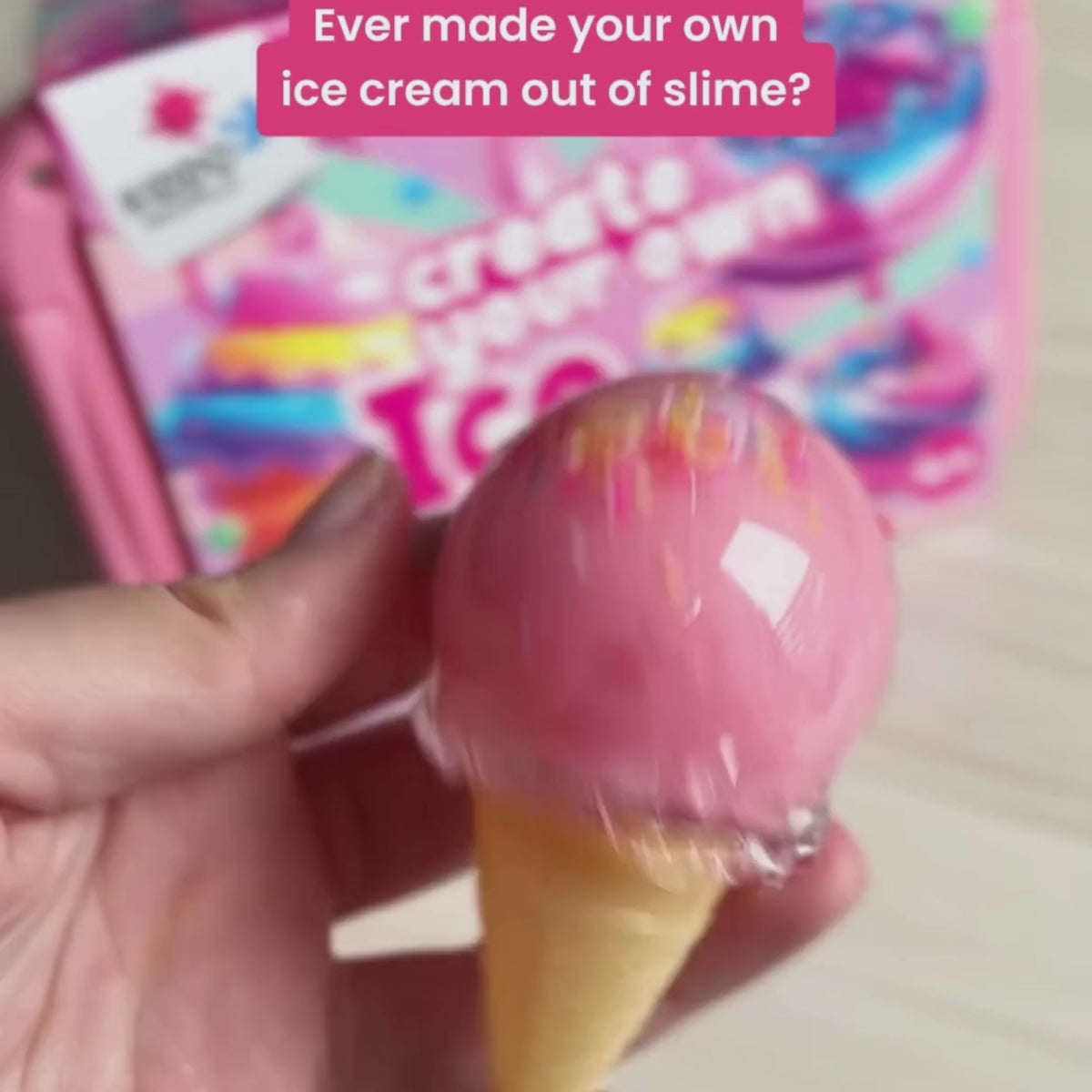 DIY Slime Squishies – Zmrzlina (4+ rokov)