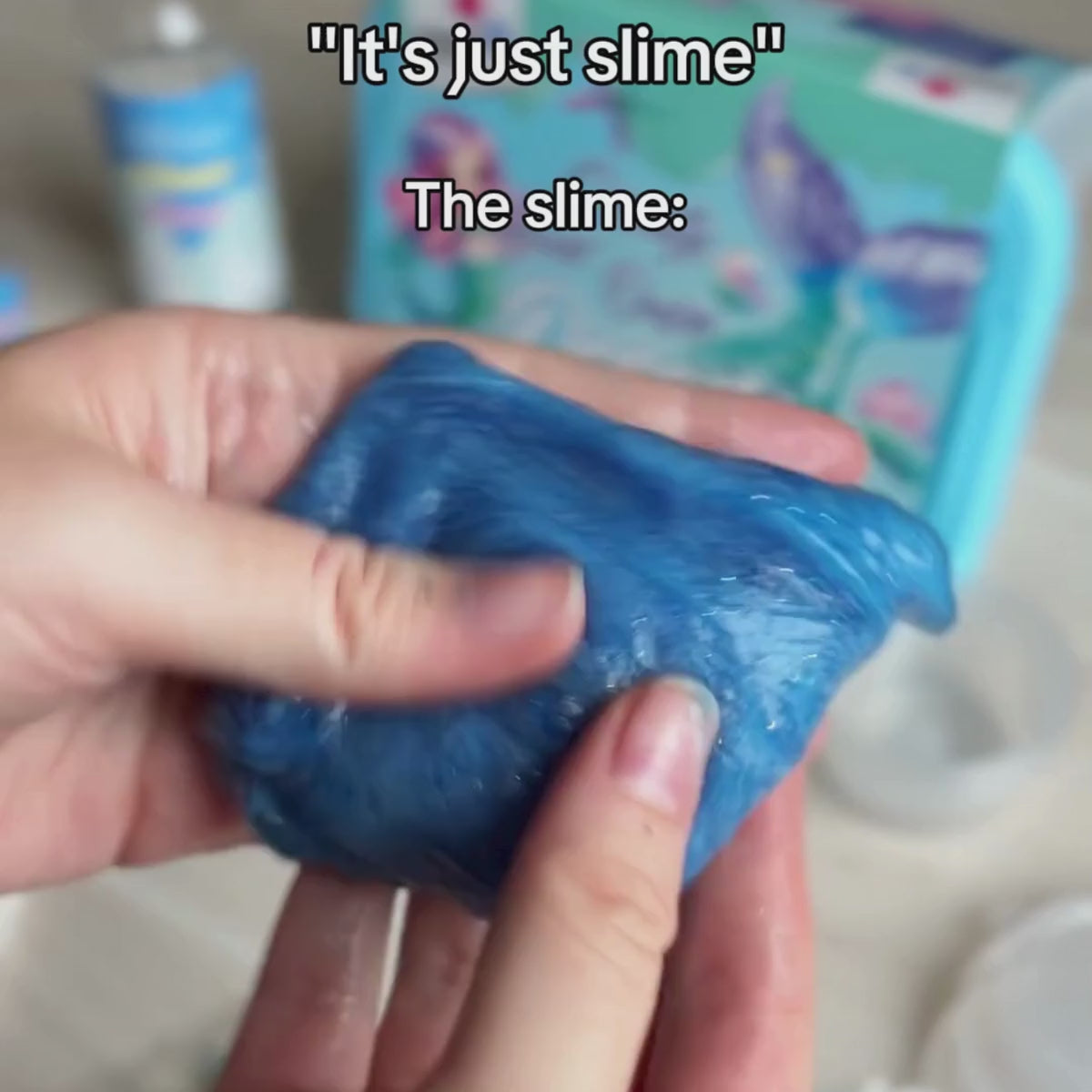 DIY Slime Squishies – Morská panna (4+ roky)