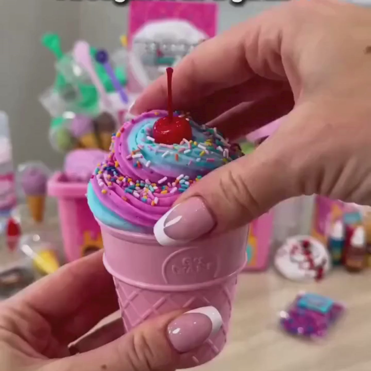 DIY Slime Squishies – Zmrzlina (4+ rokov)