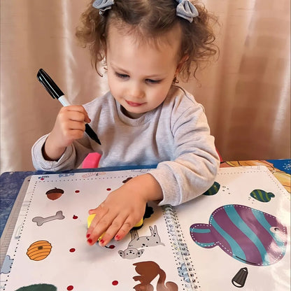 Montessori pracovný zošit - Zvedavé dieťa 2