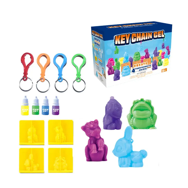 Balíček Kreatívni prieskumníci (3D čarovné želé + Sada na výrobu mydla + Squishy kreatívna sada)